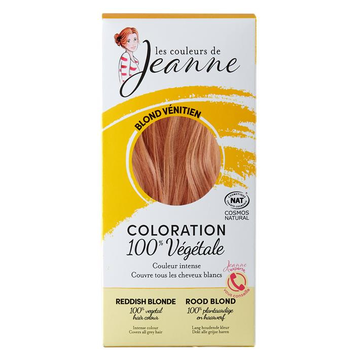 100 % plantaardige kleuring - venitiaansblond 2 x 50 g 100 % plantaardige kleuring - venitiaansblond 2 x 50 g