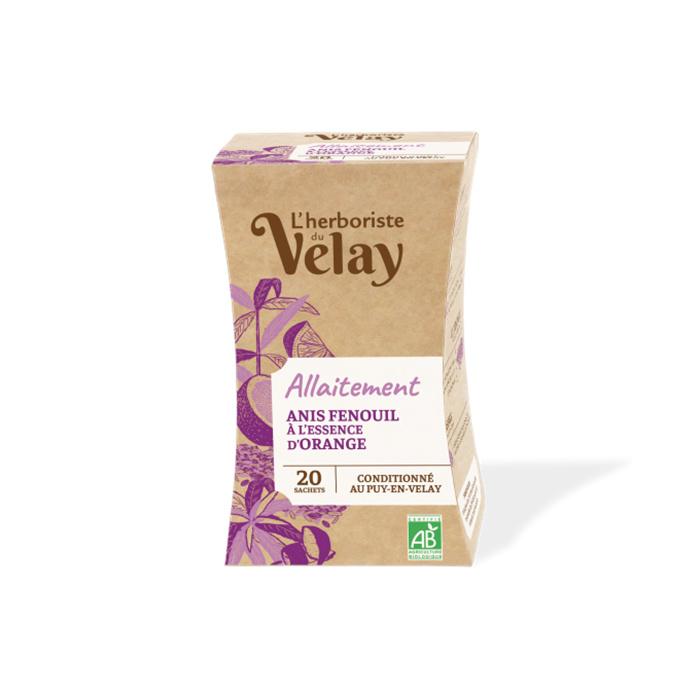 Allaitement (Anis, Fenouil, Orange) 20 sachets Allaitement (Anis, Fenouil, Orange) 20 sachets