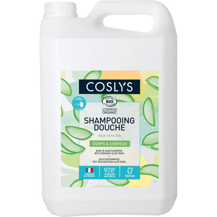 Aloë vera douche- en shampoogel 5 L Aloë vera douche- en shampoogel 5 L