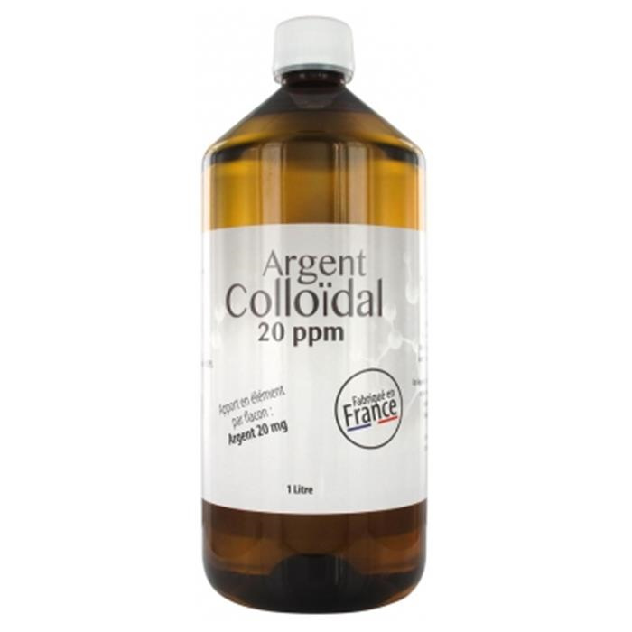 Argent colloïdal 20ppm 1 L