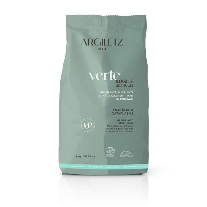 Argile verte granulée Cosmos natural** 3 kg Argile verte granulée Cosmos natural** 3 kg