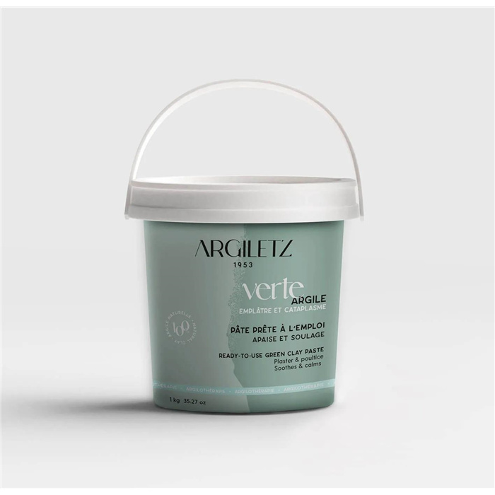 Argile verte prête à l'emploi 1 kg Argile verte prête à l'emploi 1 kg