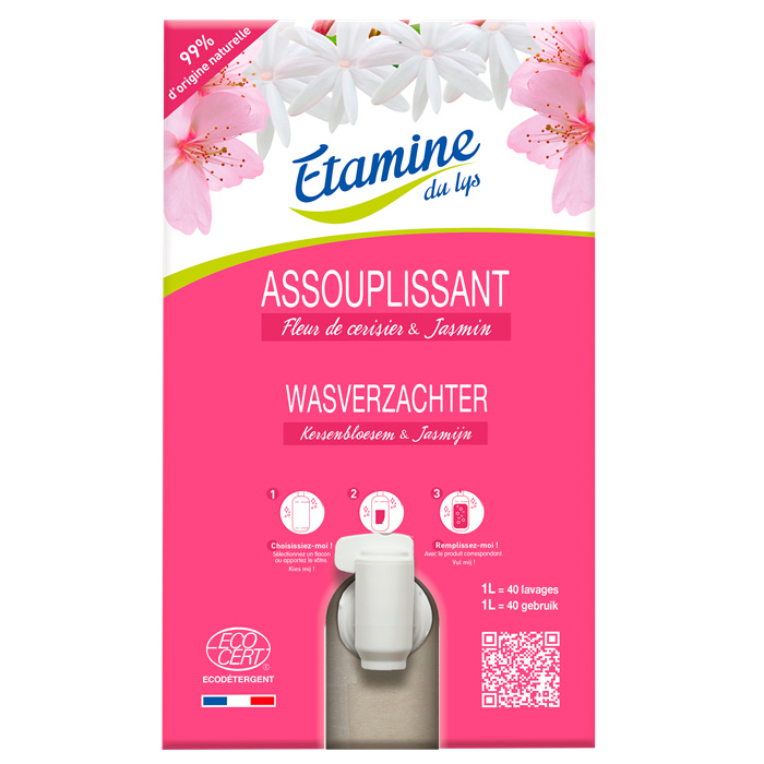 Assouplissant fleur de c.-jasmin 10 kg - casquette Assouplissant fleur de c.-jasmin 10 kg - casquette