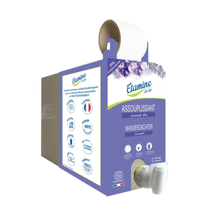 Assouplissant parfum lavande bio* 10 kg Assouplissant parfum lavande bio* 10 kg