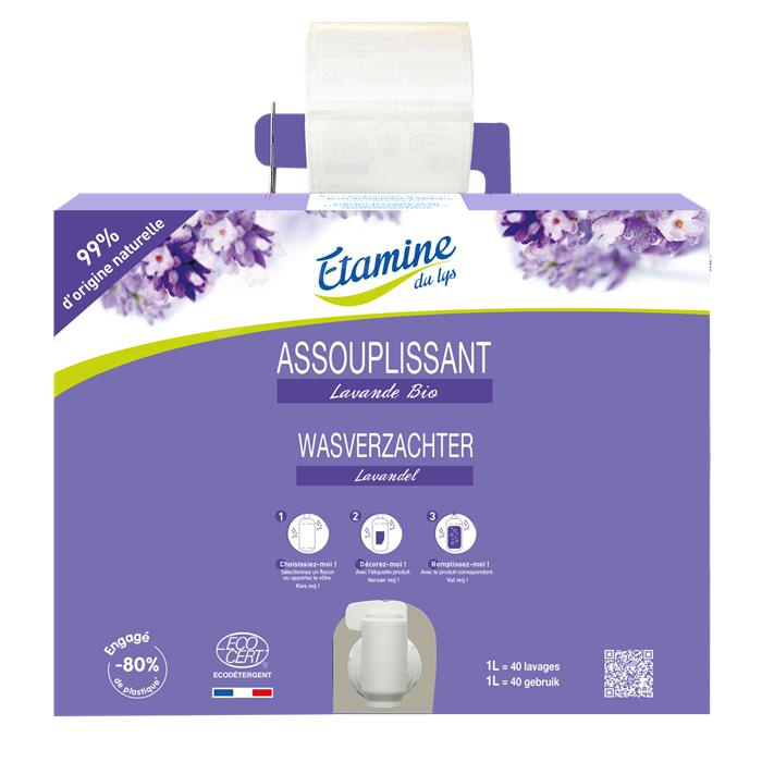 Assouplissant parfum lavande bio* 20 kg Assouplissant parfum lavande bio* 20 kg