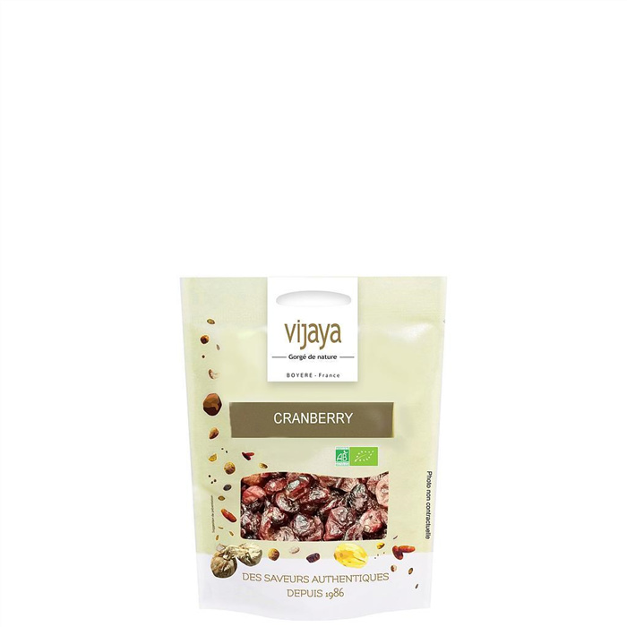 Baies canneberge séchées bio* 125 g Baies canneberge séchées bio* 125 g
