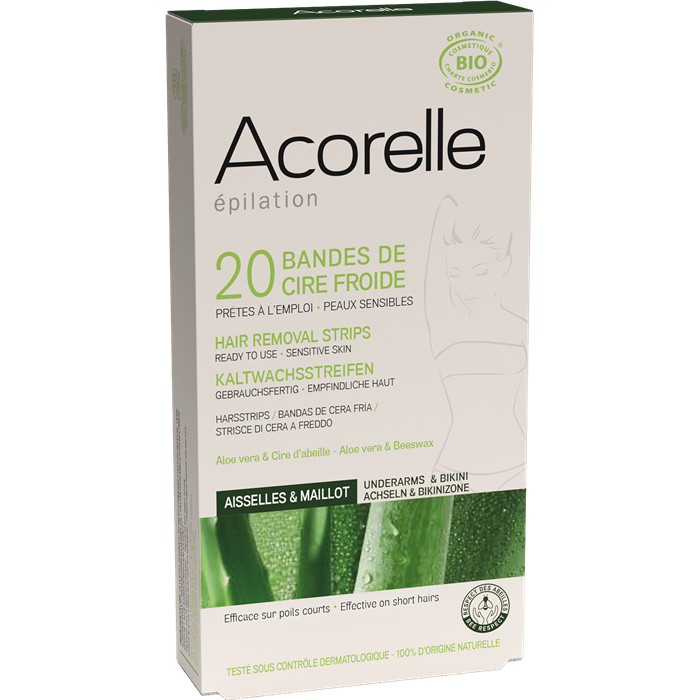 Bandes de cire froide aisselles et maillot x 20* 10 x 2 Bandes de cire froide aisselles et maillot x 20* 10 x 2