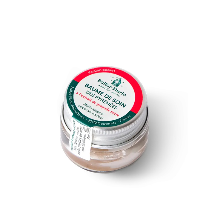 Baume de de soin des pyrénées- format pocket 7 ml Baume de de soin des pyrénées- format pocket 7 ml
