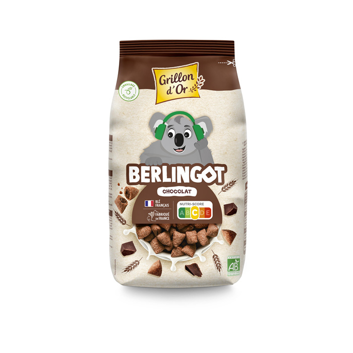 Berlingot chocolade - hazelnoot bio* 425 g Berlingot chocolade - hazelnoot bio* 425 g