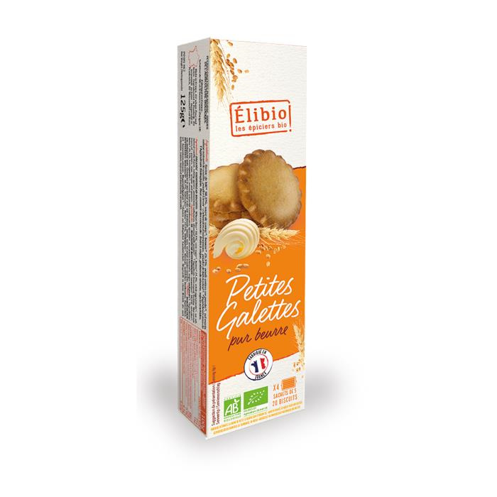 Bio boterkoekjes 4x5 125 g Bio boterkoekjes 4x5 125 g