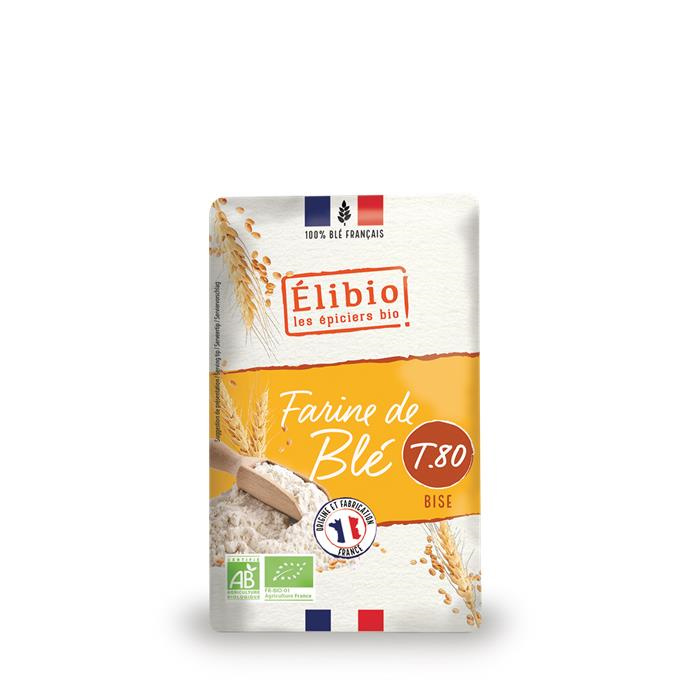 Bio t80 bloem - Frankrijk 1 kg Bio t80 bloem - Frankrijk 1 kg