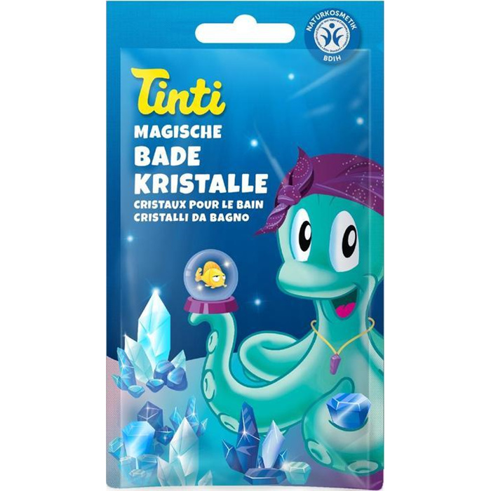 Blauwe gekleurde badkristallen 60 g Blauwe gekleurde badkristallen 60 g