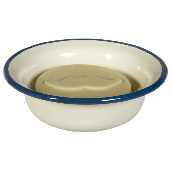 Bol de rasage en fer émaillé Bol de rasage en fer émaillé