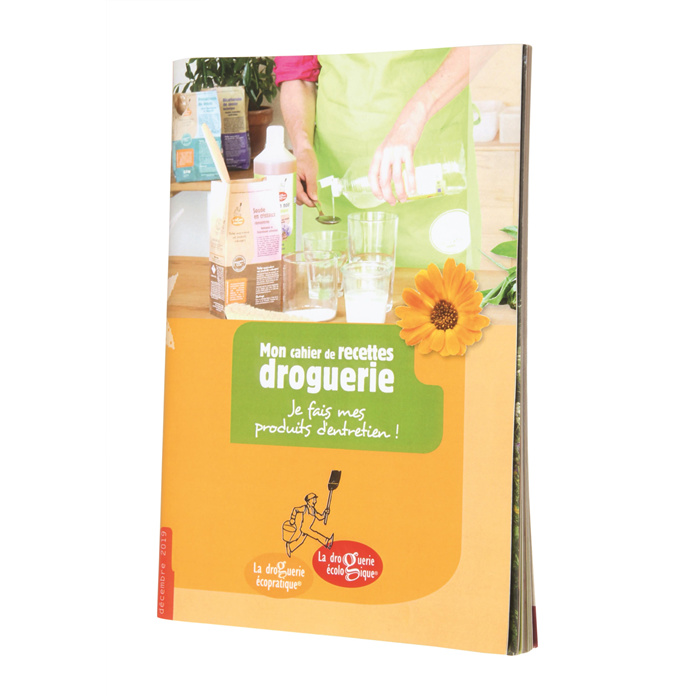 Cahier de recettes La droguerie écologique 1 p. Cahier de recettes La droguerie écologique 1 p.