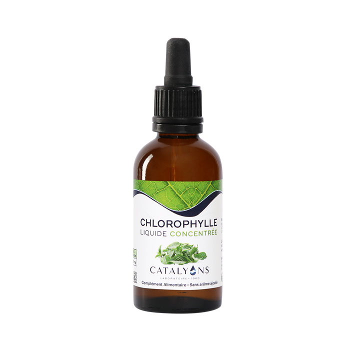 Chlorophylle Liquide compte-gouttes 50 mL Chlorophylle Liquide compte-gouttes 50 mL