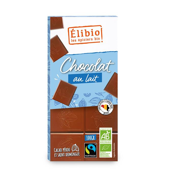 Chocolat tablette lait 42% cacao 100 g