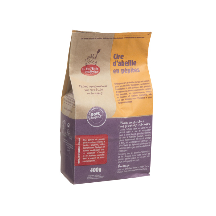 Cire d’abeille 400 g sac Cire d’abeille 400 g sac