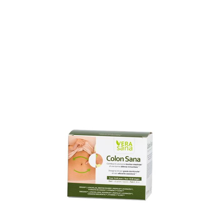 Colon sana NUT 473/51 et 52 60 gél + fl 30 ml Colon sana NUT 473/51 et 52 60 gél + fl 30 ml