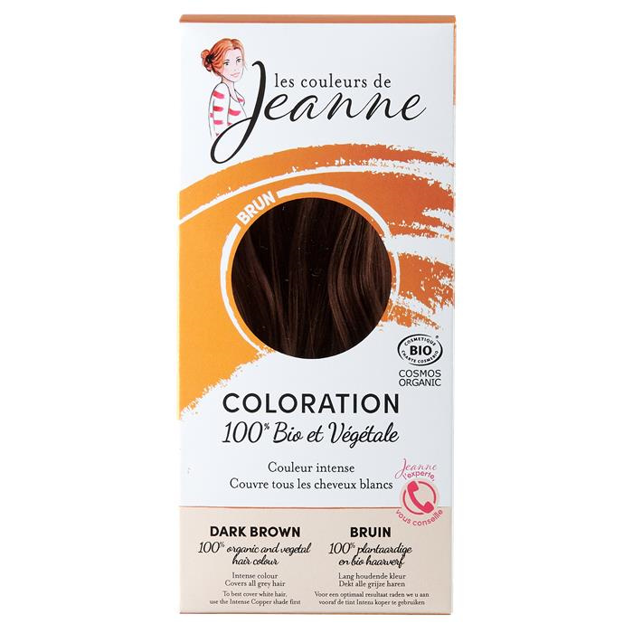 Coloration 100% bio & végétale - brun 2 x 50 g Coloration 100% bio & végétale - brun 2 x 50 g