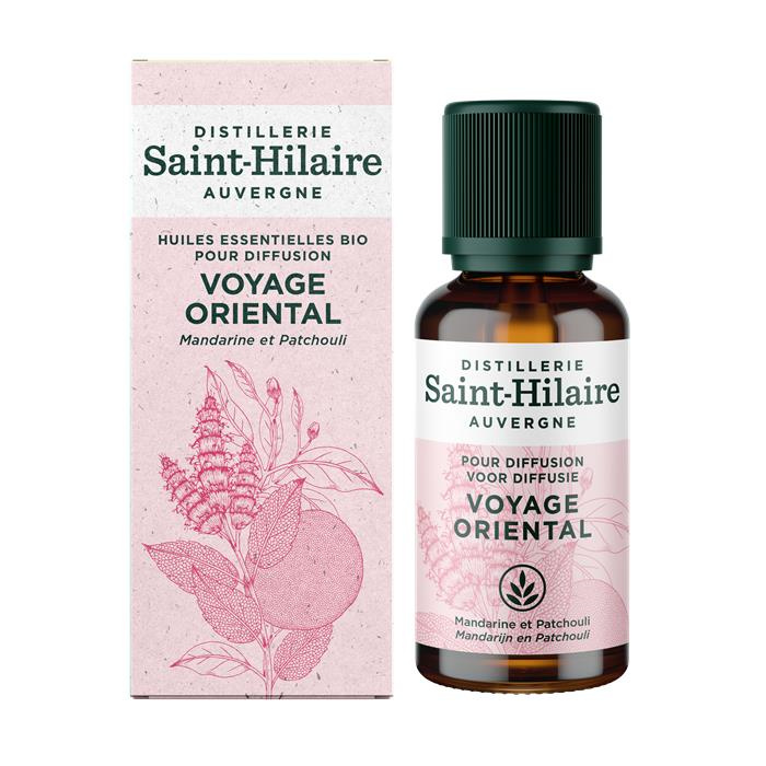 Complexe d'HE pour diffuseur - Voyage Oriental* Bio 30 ml Complexe d'HE pour diffuseur - Voyage Oriental* Bio 30 ml