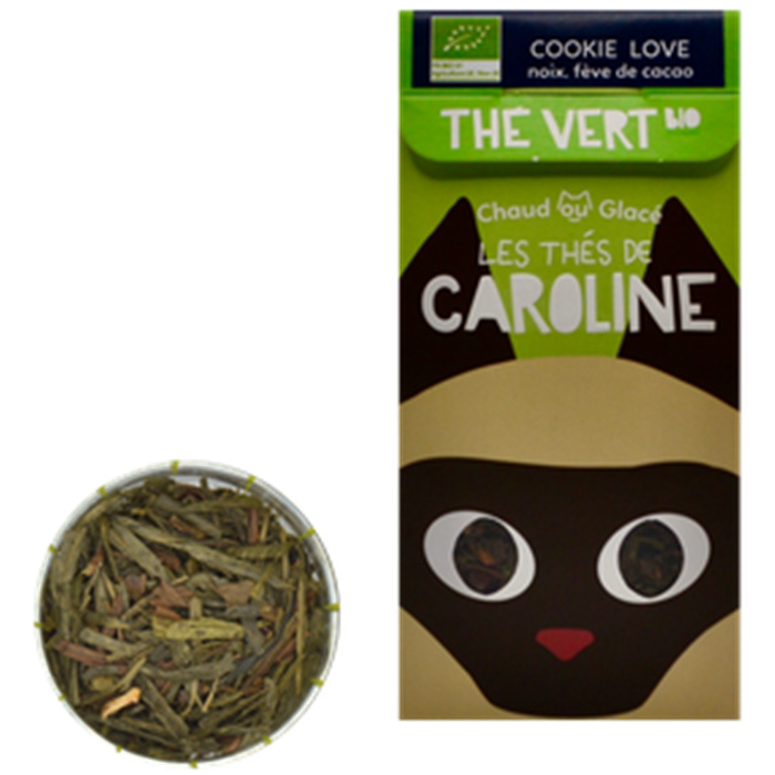 Cookie Love  bio*  (cacao, noisette, vanille) 50 g