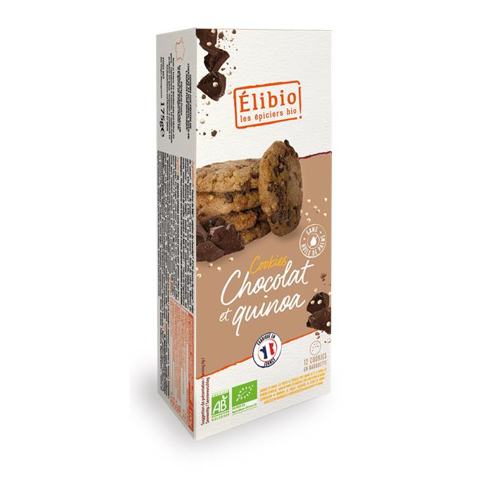 Cookies chocolat et quinoa Bio* 175 g Cookies chocolat et quinoa Bio* 175 g