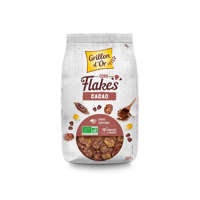 Corn flakes chocolat bio* 300 g