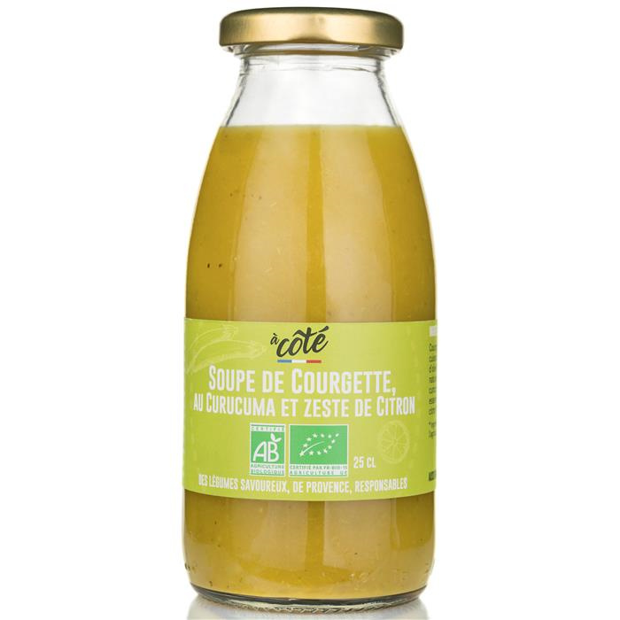 Courgettesoep met kurkuma en geraspte citroen bio* 12 x 25 cl Courgettesoep met kurkuma en geraspte citroen bio* 12 x 25 cl