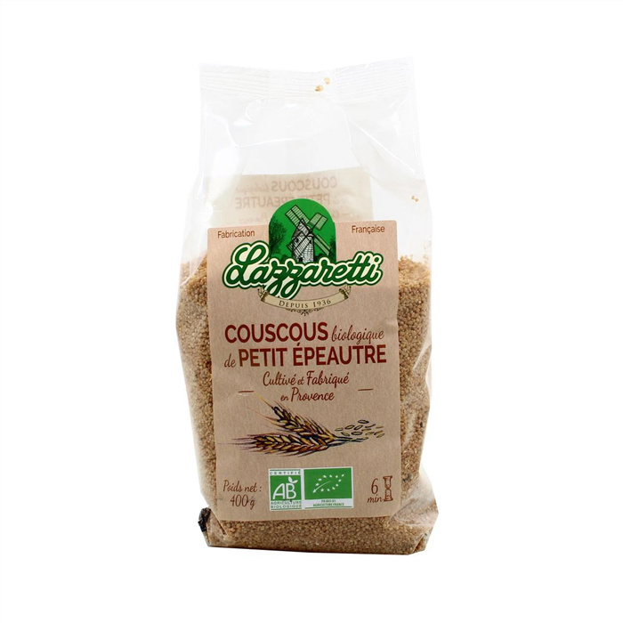 Couscous de petit épeautre (Orgine Provence) 400 g  Couscous de petit épeautre (Orgine Provence) 400 g