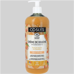 Crème de douche hydratante Pêche & Carotte