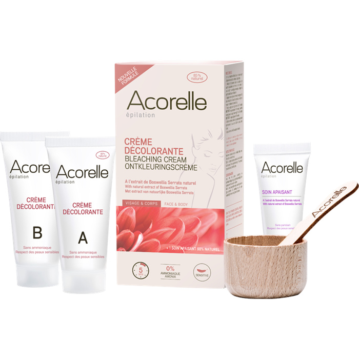 Crème décolorante visage & corps 2 x 30ml Crème décolorante visage & corps 2 x 30ml