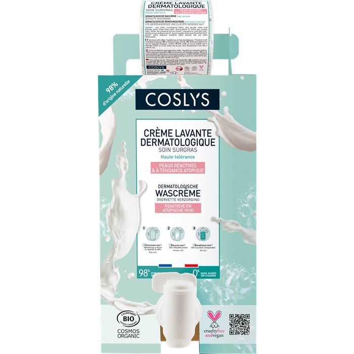 Crème lavante dermatologique haute tolérance 10 kg - casquette Crème lavante dermatologique haute tolérance 10 kg - casquette