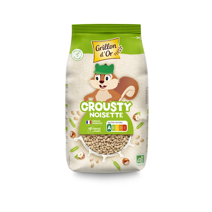 Crousty hazelnoot bio* 375 g Crousty hazelnoot bio* 375 g