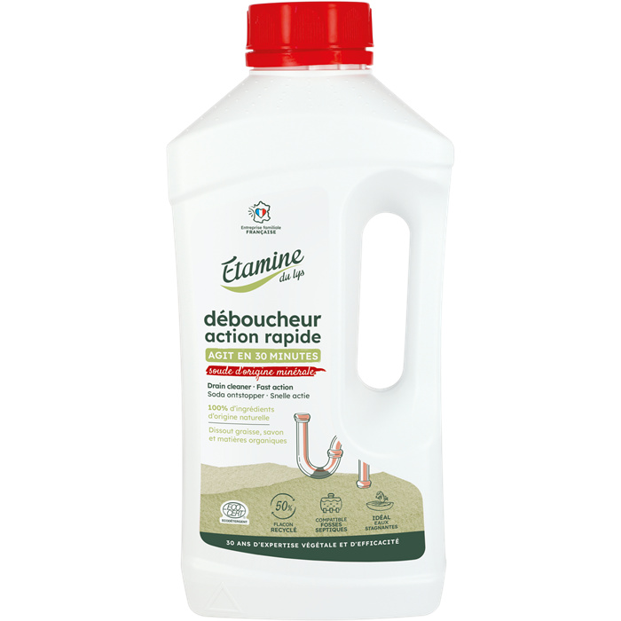 Déboucheur canalisations action rapide (soude) 1 L Déboucheur canalisations action rapide (soude) 1 L