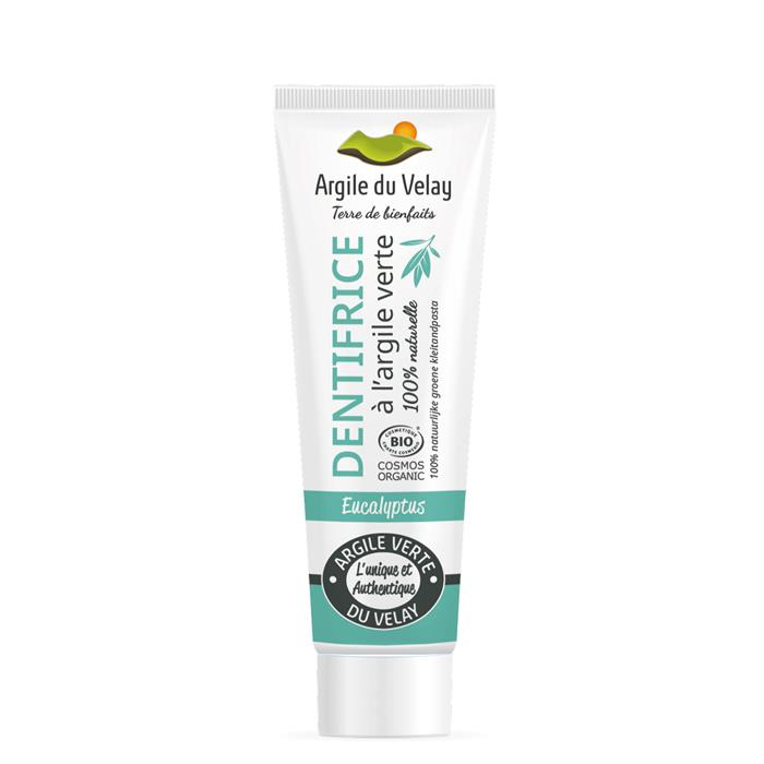 Dentifrice eucalyptus à l'argile verte 75 g Dentifrice eucalyptus à l'argile verte 75 g