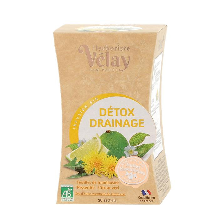 Détox drainage bio* 20 sachets