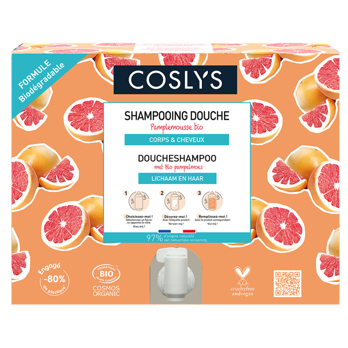 Douche shampoo pompelmoes 20 kg - omhulsel Douche shampoo pompelmoes 20 kg - omhulsel