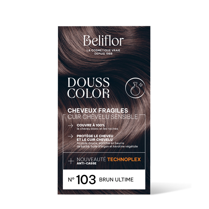 Dousscolor n° 103 Brun ultime 131 ml Dousscolor n° 103 Brun ultime 131 ml