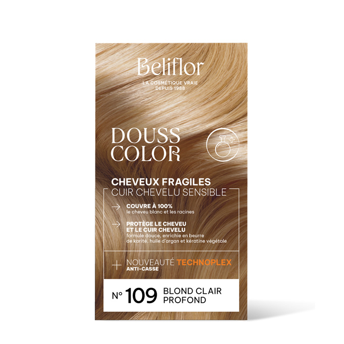 Dousscolor n°109 blond clair profond 131 ml Dousscolor n°109 blond clair profond 131 ml