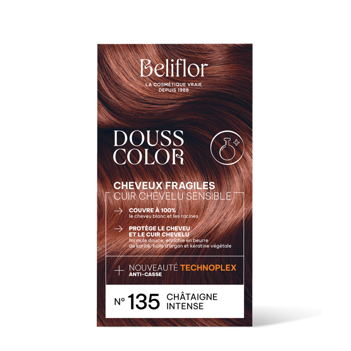 Dousscolor n° 135 Chataigne intense 131 ml Dousscolor n° 135 Chataigne intense 131 ml