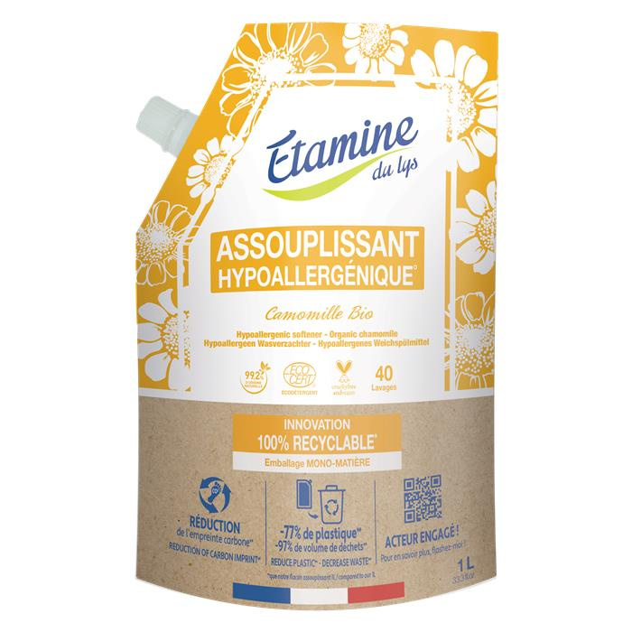 Doypack assouplissant bébé hypoallergénique 1 L Doypack assouplissant bébé hypoallergénique 1 L