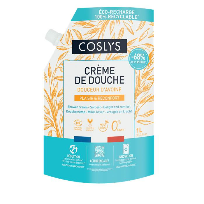 Doypack crème de douche douceur d'avoine 1 L