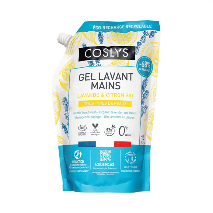 Doypack gel lavant mains lavande citron 1 L Doypack gel lavant mains lavande citron 1 L