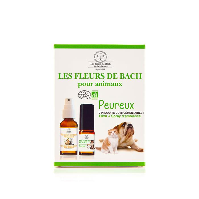 Duo Animaux Peureux spray + parfum d'ambiance 10 ml + 20 ml Duo Animaux Peureux spray + parfum d'ambiance 10 ml + 20 ml