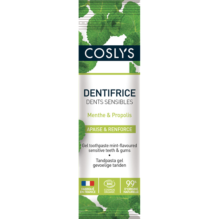 Echantillon dentifrice dents sensibles menthe et propolis 5 gr Echantillon dentifrice dents sensibles menthe et propolis 5 gr