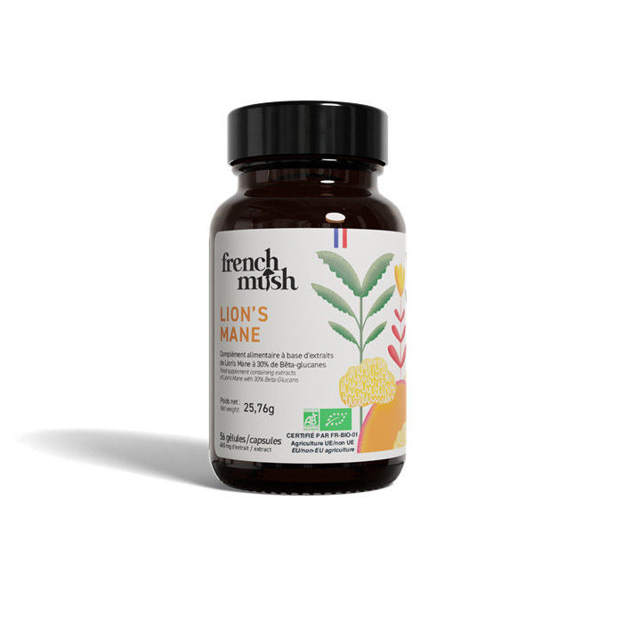 Extract van Lion's mane capsules PL 5103/10 56 gél. Extract van Lion's mane capsules PL 5103/10 56 gél.