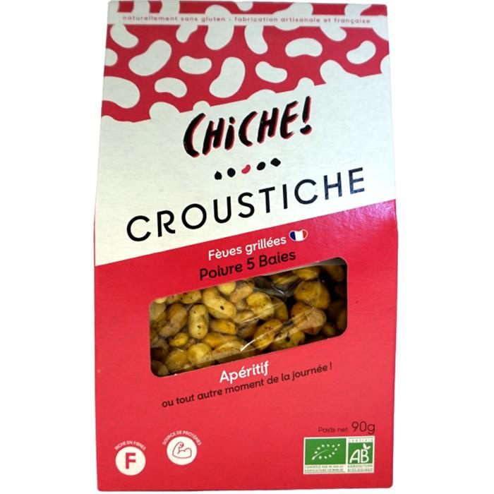 Fèves grillees poivre 5 baies bio* 90 g Fèves grillees poivre 5 baies bio* 90 g