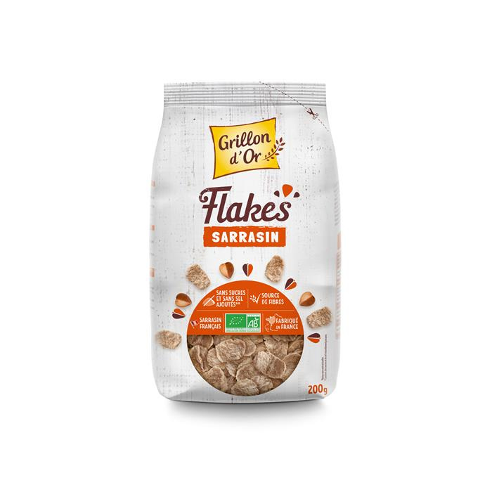 Flakes sarrasin bio* 200 g Flakes sarrasin bio* 200 g