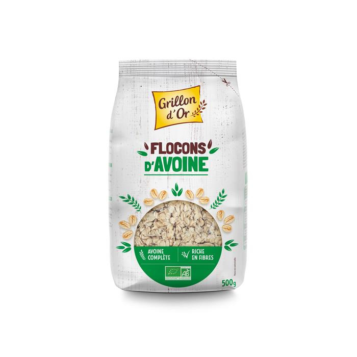 Flocons avoine gros bio* 500 g Flocons avoine gros bio* 500 g