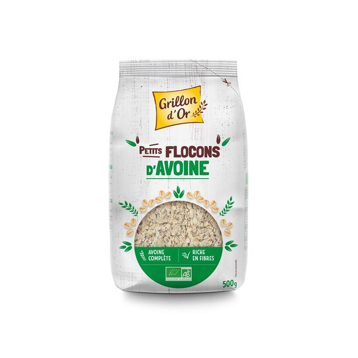 Flocons avoine petits bio* 500 g Flocons avoine petits bio* 500 g